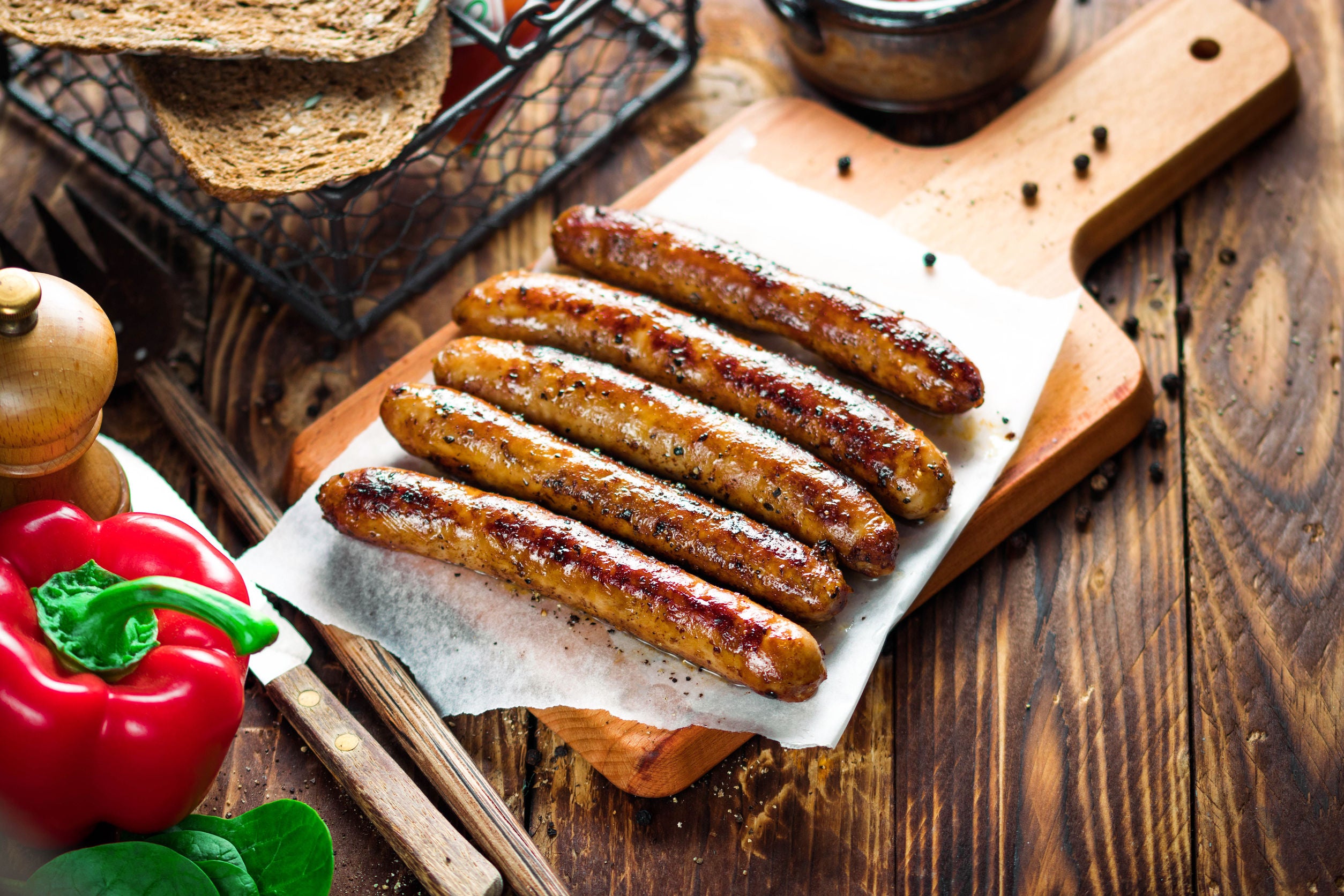 FROZEN COOKED BEEF CHIPOLATA SAUSAGE 1KG Online | By Safco